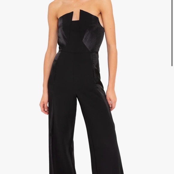 Black Halo Pants - BLACK HALO LENA COLOR BLOCK JUMPSUIT